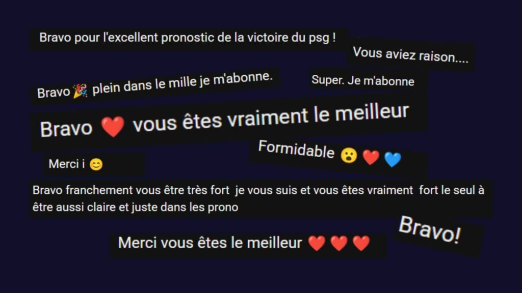Félicitations meilleur médium 